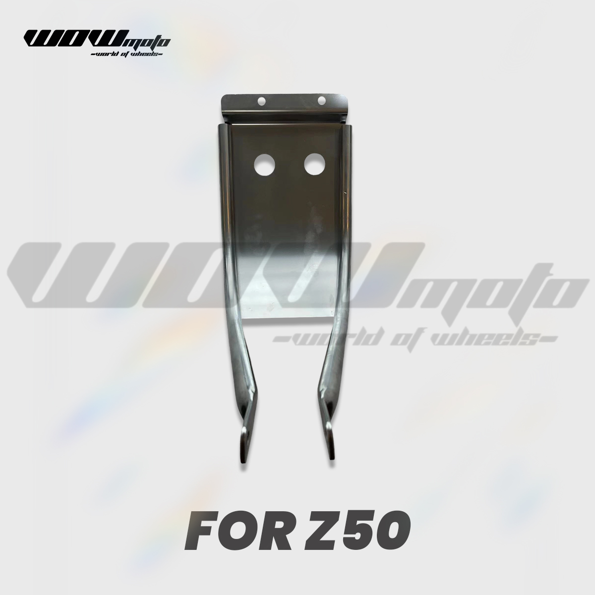 Engine Parts Motorcycle - ミニモトスキッドプレート モンキーZ50用 | ヘビーデューティースチール電気メッキエンジンガード | カスタムバイクシャーシパーツ