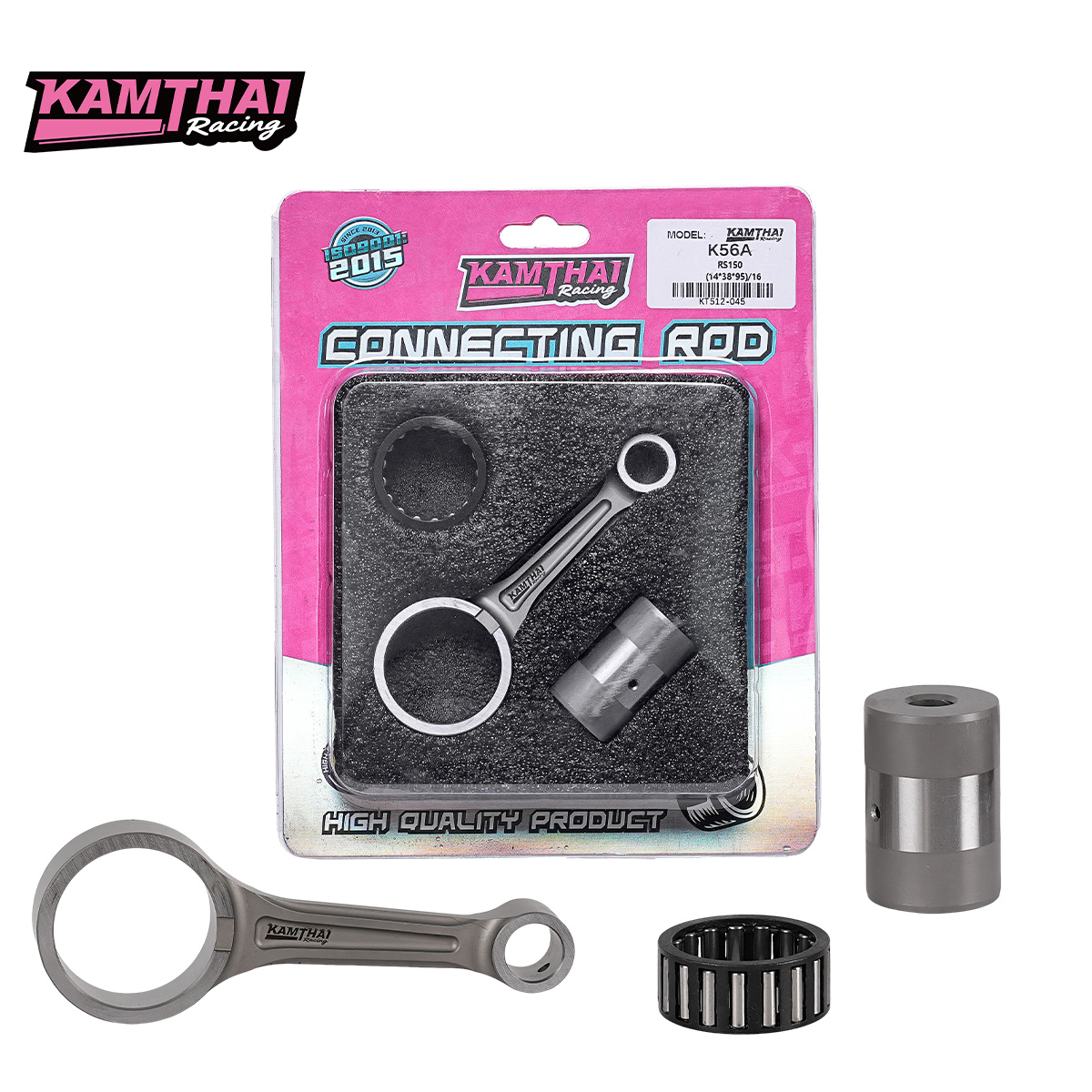 Motorcycle Crankshaft - KAMTHAI製 CNC加工クランクシャフト、コネクティングロッド。ホンダRS150R、ソニック150R、スープラGTR150用。4ストロークエンジン用、オートバイ用レースパーツ。