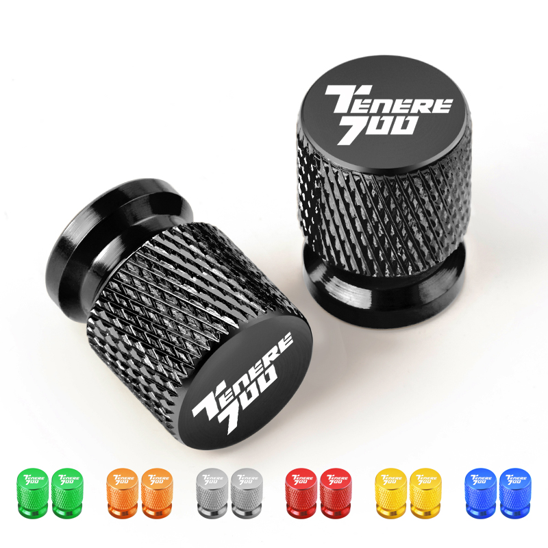 Motorcycle Valve Cover - 二輪車用タイヤバルブキャップ,ヤマハ用アクセサリー700,tenere700,2019, 2020, 2021-2024, 2個