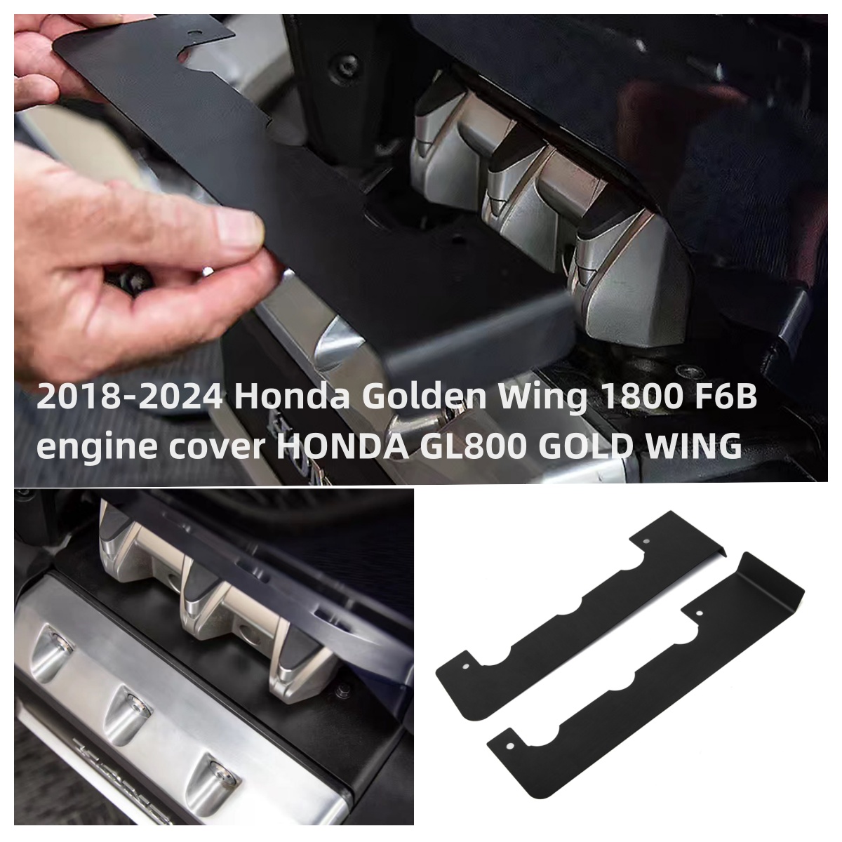 エンジン保護カバーシリンダーヘッド装飾エッジカバーホンダゴー - Motorcycle Cylinder のレビューと価格