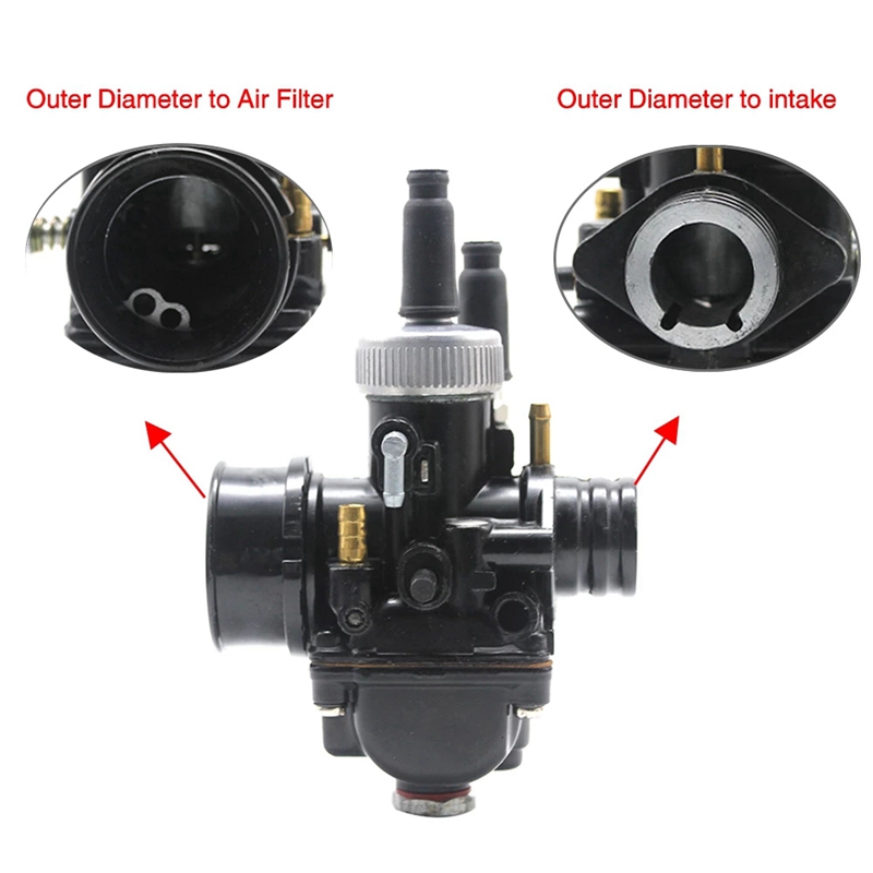 オートバイキャブレター PHBG 21MM AD キャブレタ - Motorcycle Carburetor のレビューと価格