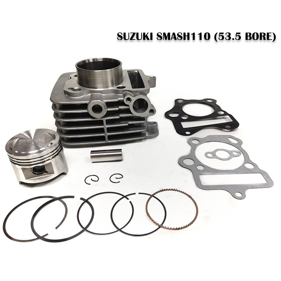 スズキFD110 Smash110用オートバイシリンダーブロ - Motorcycle Piston のレビューと価格