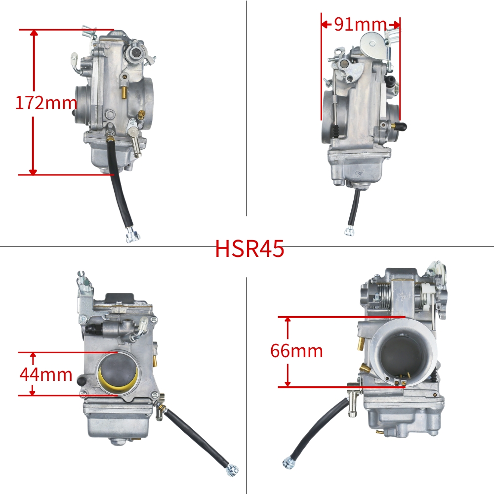 ミクニ HSR42 HSR45 HSR48 4t アクセラレ - Motorcycle Carburetor のレビューと価格