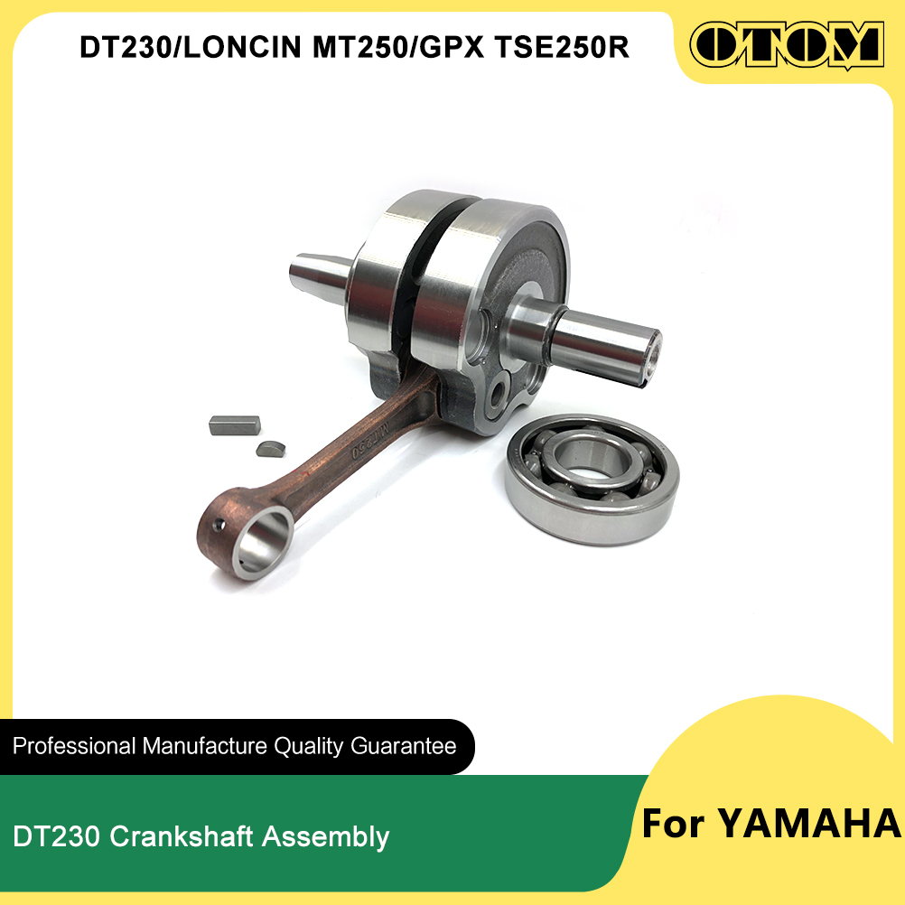 OTOM DT230 MT250 オートバイクランクシャフト - Motorcycle Crankshaft のレビューと価格
