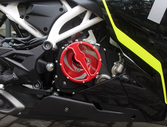 CF 250SRに適した透明クラッチカバー、透明エンジンサイ - Motorcycle Clutch のレビューと価格