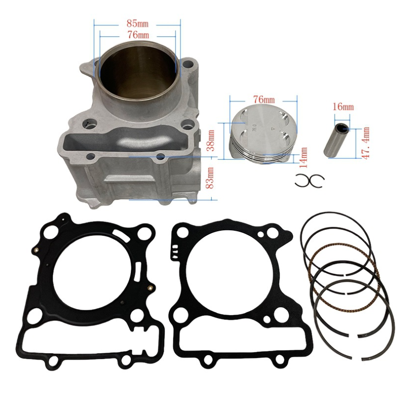 高性能76mm XMAX300 2017-2023 ビッグボ - Motorcycle Cylinder のレビューと価格