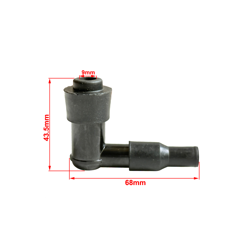 ユニバーサルオートバイ点火スパークプラグブーツキャップモペッ - Motorcycle Spark Plug のレビューと価格