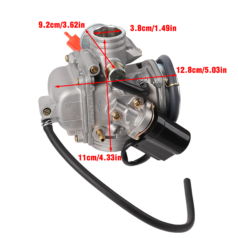GY6 オートバイキャブレター 125cc 150cc 15 - Motorcycle Carburetor のレビューと価格