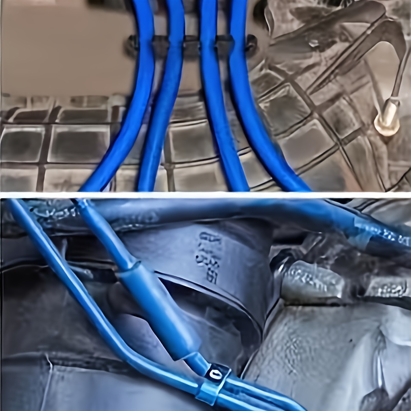 12個入り エンジンスパークプラグケーブルクリップ 耐熱ナイ - Motorcycle Spark Plug のレビューと価格