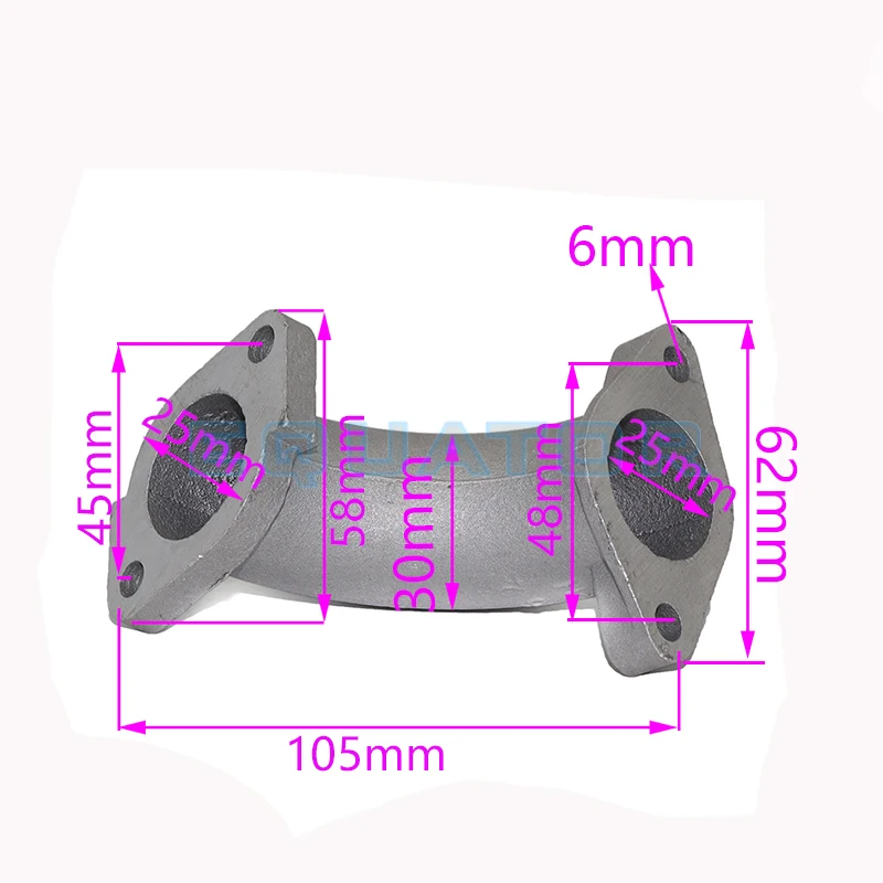 56-2 オートバイキャブレターマニホールドインテークインレ - Motorcycle Gasket のレビューと価格
