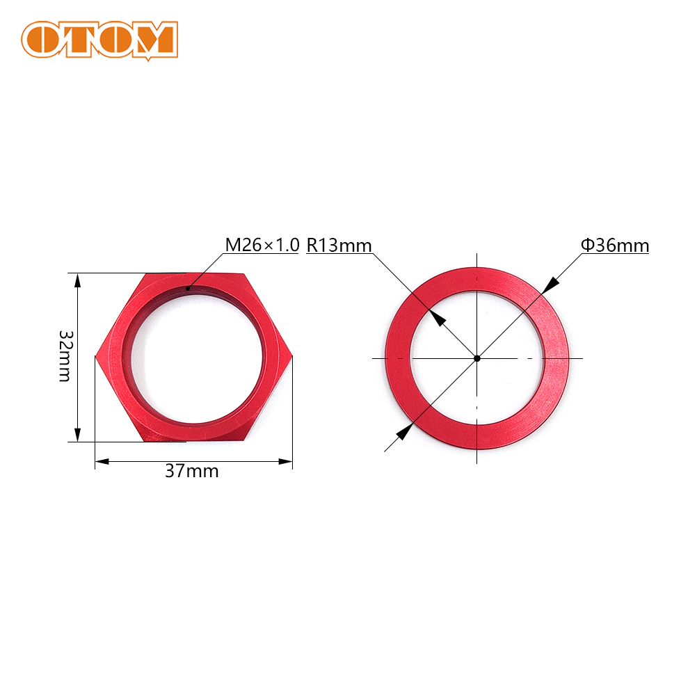 オートバイステアリングステムナットガスケット M26x1.0 - Motorcycle Gasket のレビューと価格